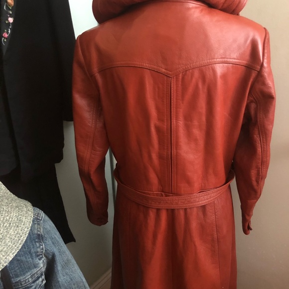 Vintage Wilson leather trench - Picture 3 of 16